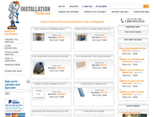 Tablet Screenshot of installationtools.com